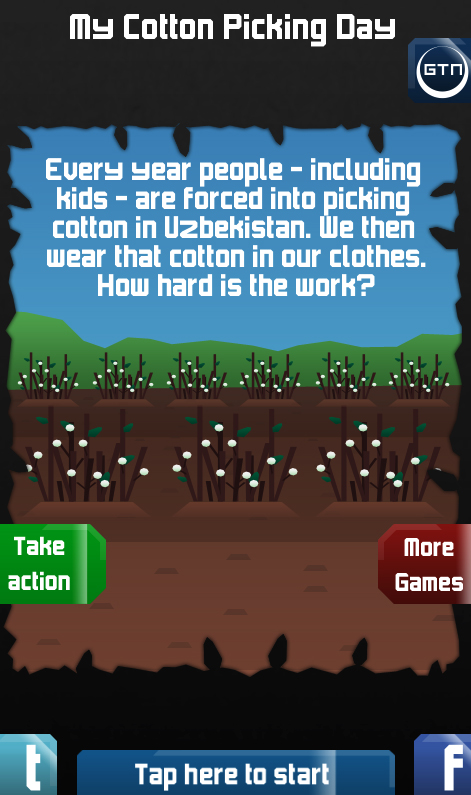 Pick cotton and meet the daily quota 